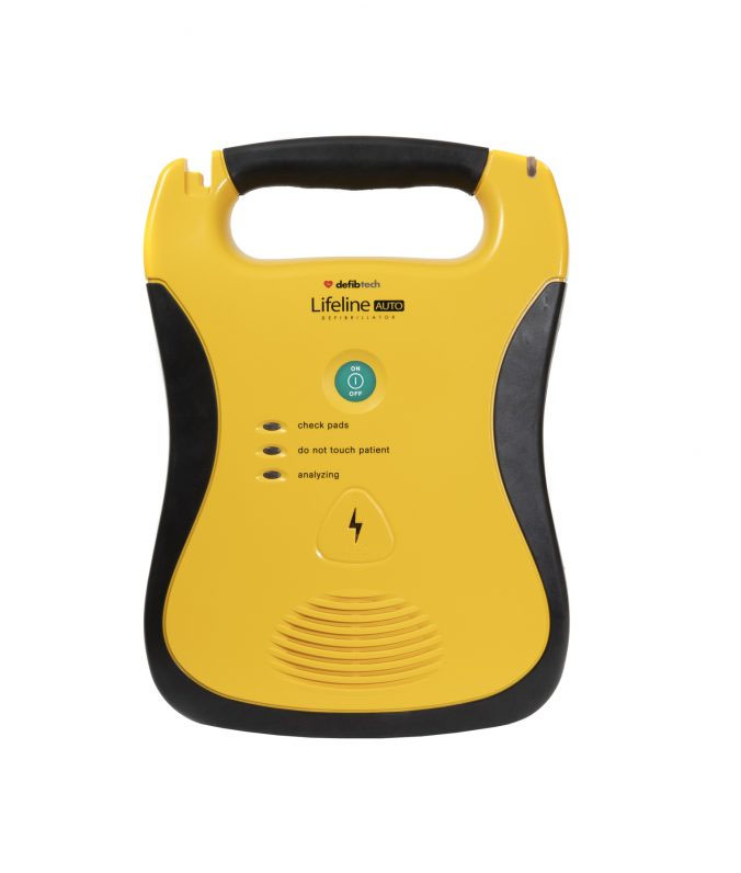 Lifeline AED Fully Automatic Defibrillator with High Capacity Battery