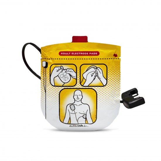 Defibtech Adult Defibrillator Pads for VIEW, PRO & ECG