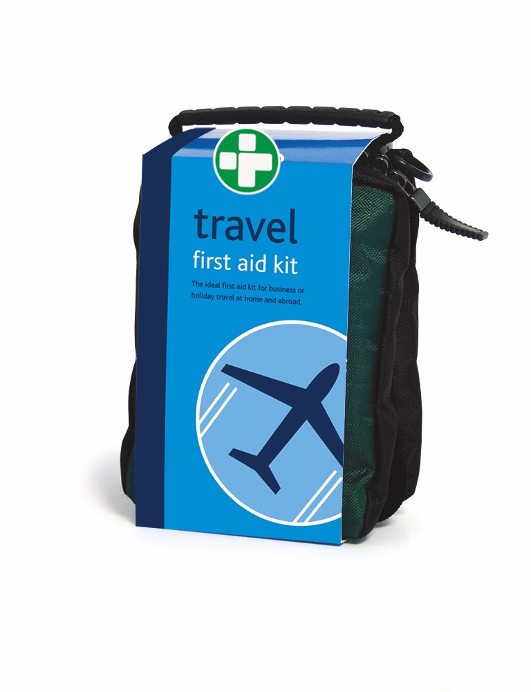 Travel First Aid Kit  in Green Helsinki Bag