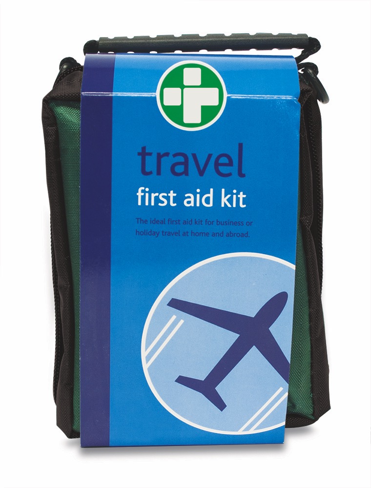 Travel First Aid Kit  in Green Helsinki Bag