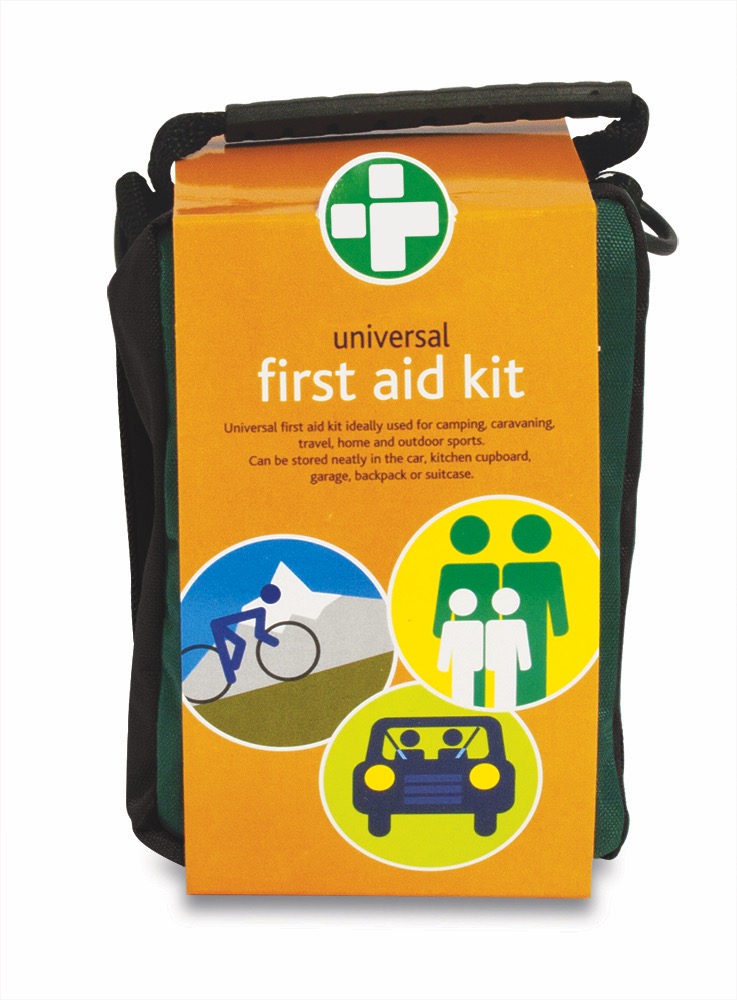 Medium Universal First Aid Kit  in Green Helsinki Bag