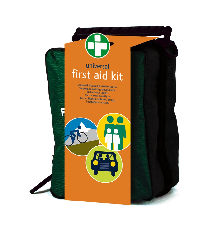 Medium Universal First Aid Kit  in Green Helsinki Bag