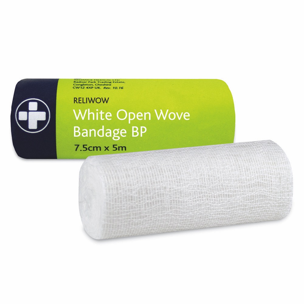 Reliwow WOW Bandage BP, Individually Wrapped, 7.5cm x 5m , 1 x  Pack of Singular2