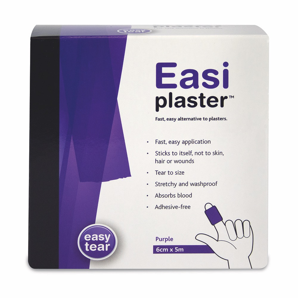 Easiplaster, Purple, 6cm x 5m, 3 Single Unit