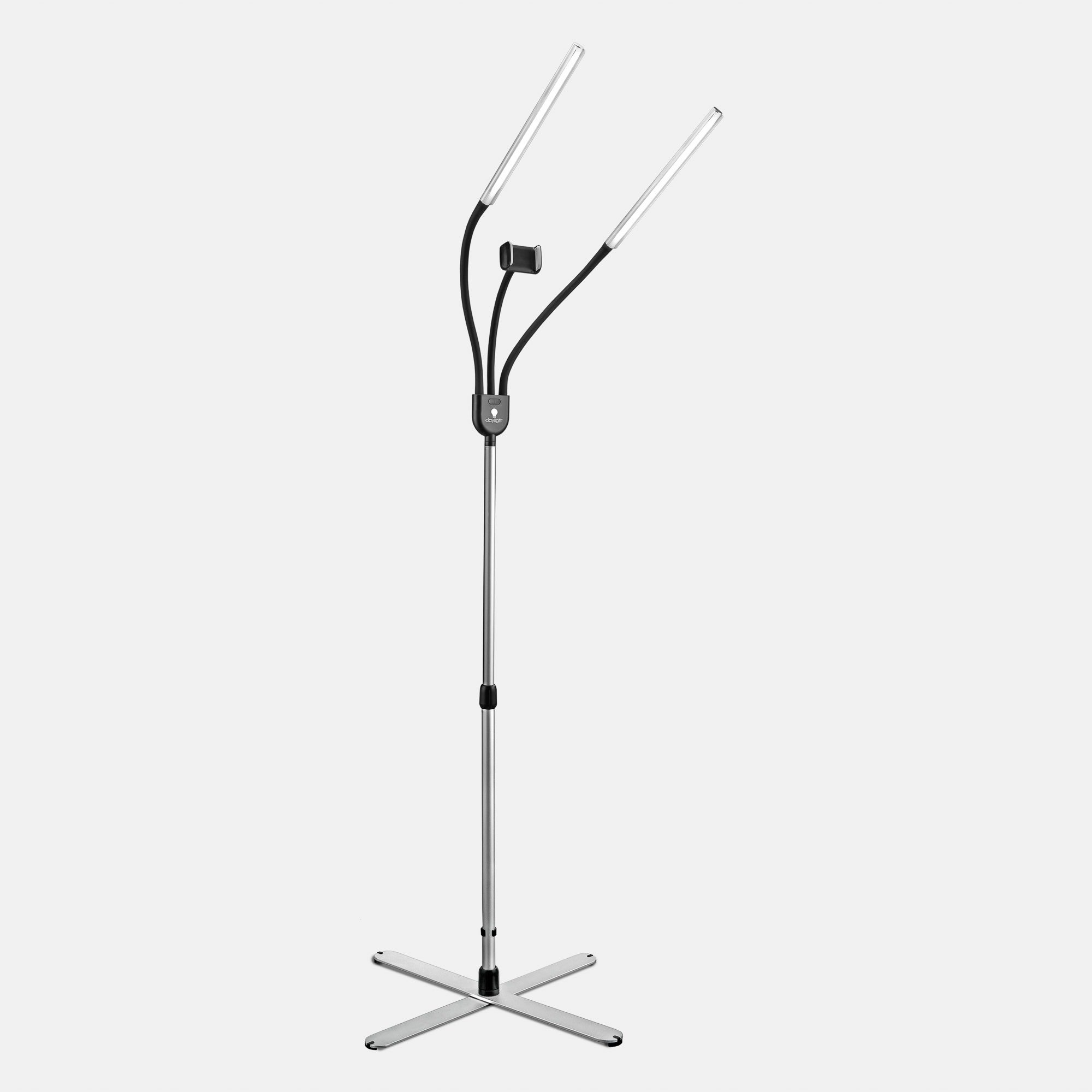 Daylight Gemini Duel Floor Lamp