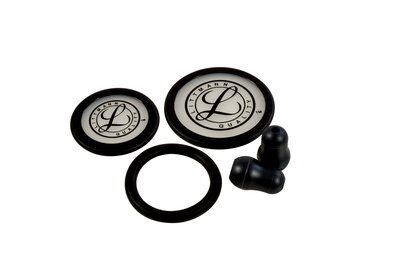 3M™ Littmann® Stethoscope Spare Parts Kit, Classic III™ & Cardiology IV, Black