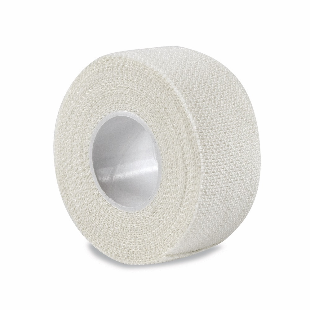 Elastic Adhesive Bandage , White , 2.5cm x 4.5m, 24 Single Unit