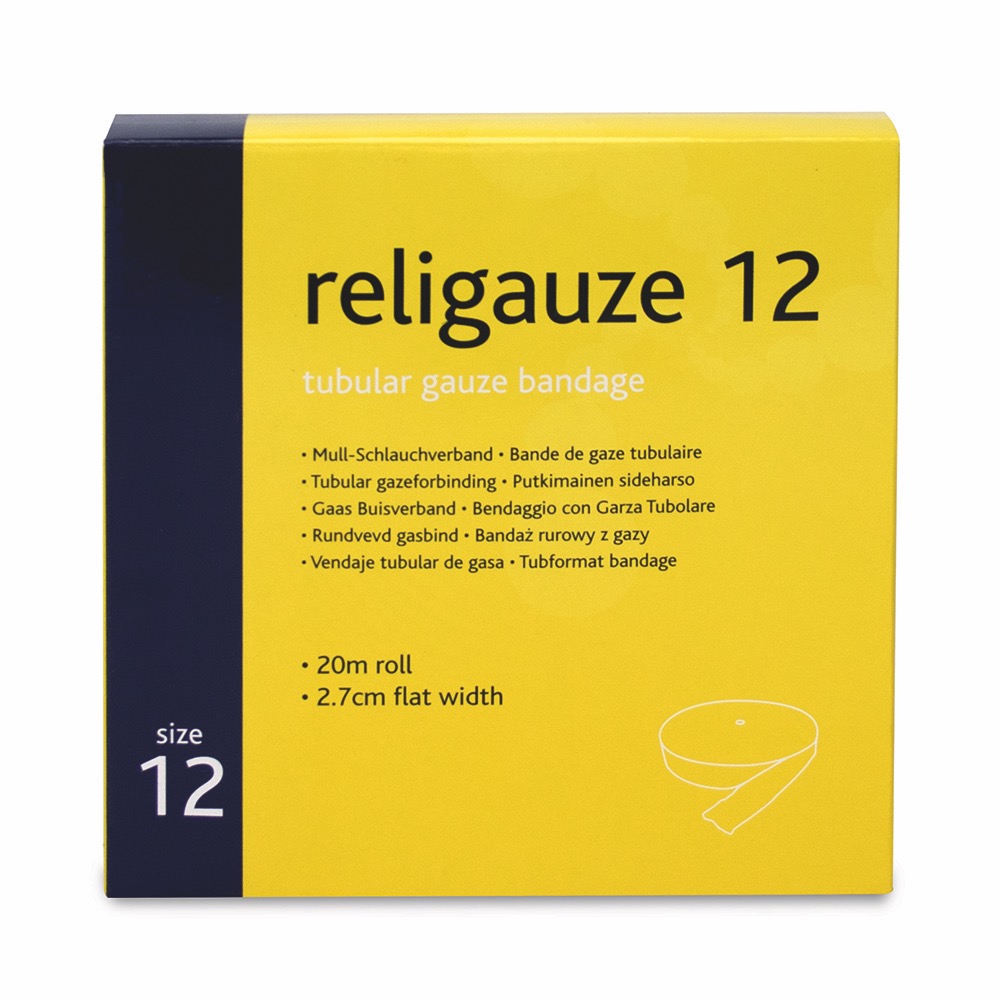 Religauze Tubular Gauze, Natural, Size 12 20m, 1 x  Single Unit