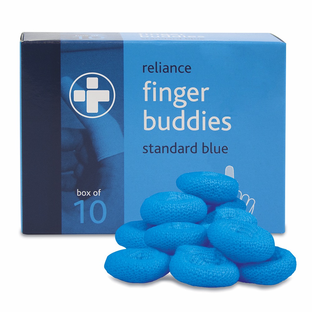 Finger Buddies - Blue, Blue , Standard , 1 x  Single Unit