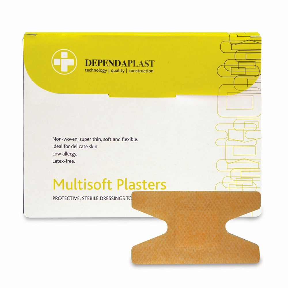 Dependaplast Multisoft Plasters, Sterile, Anchor , 10 x  Box of 50