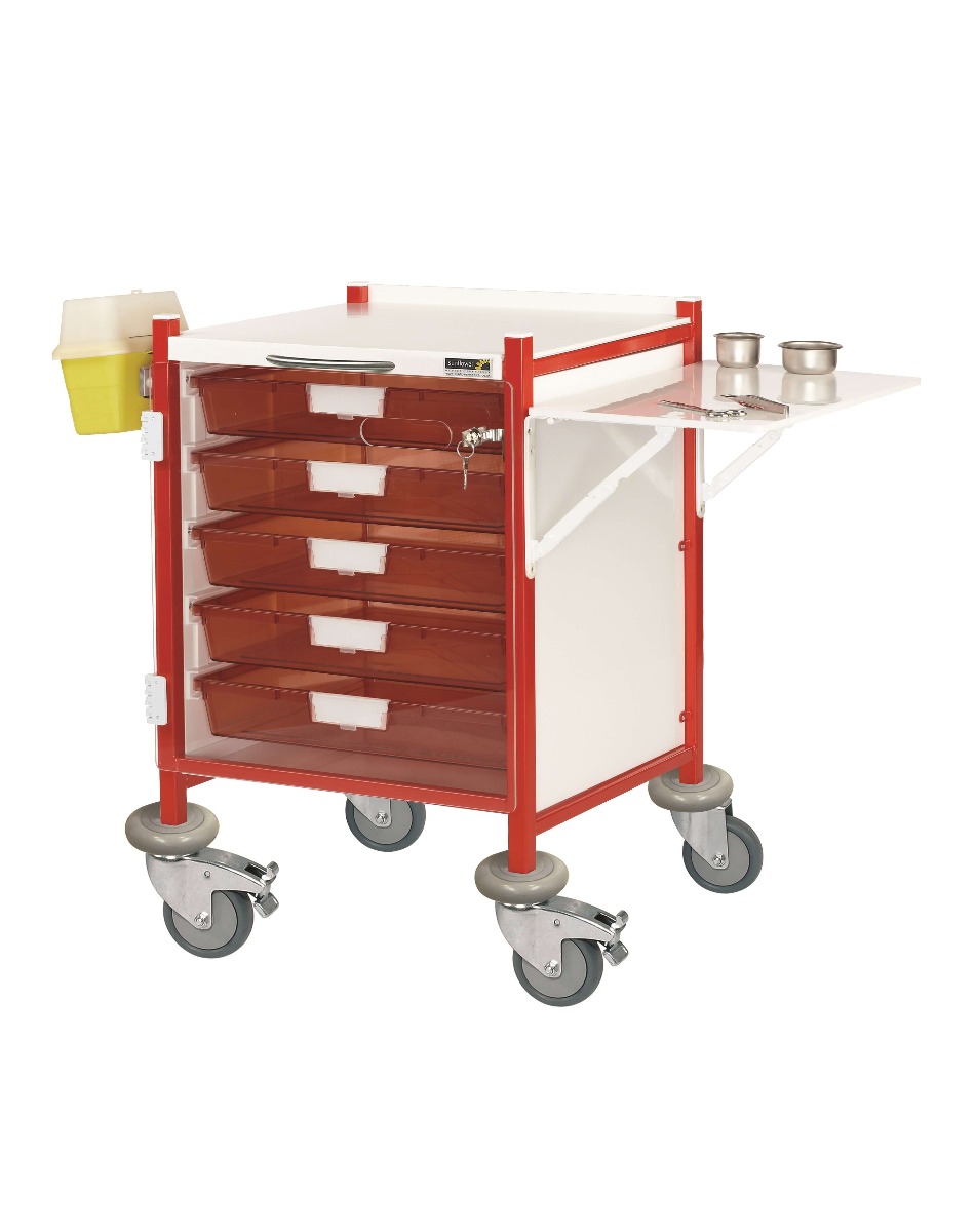 Sunflower Colour Concept VISTA 40 Clinical Trolley