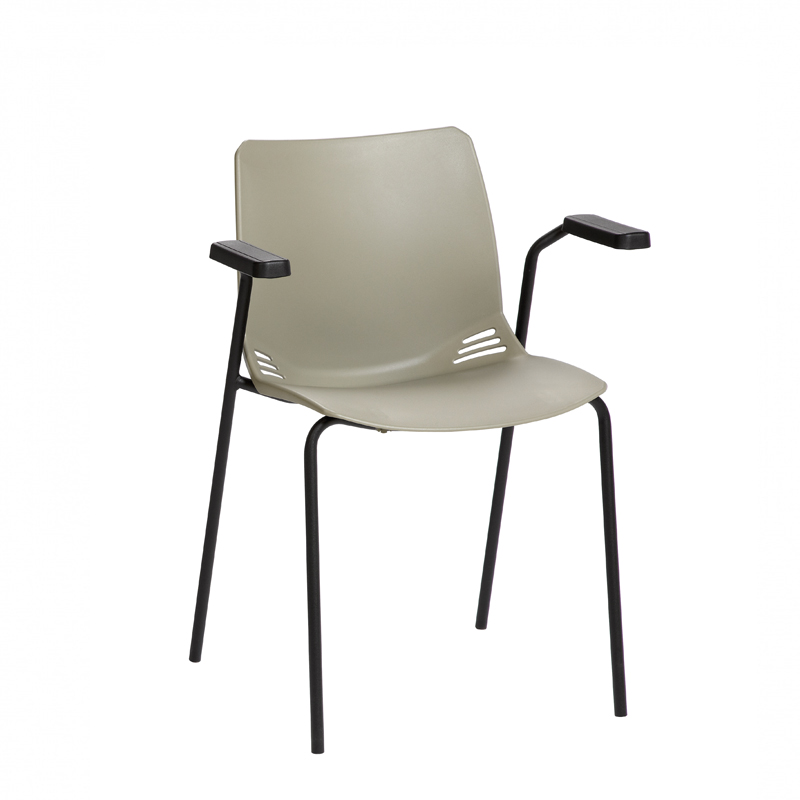 Sunflower ﻿﻿﻿﻿Neptune Visitor Chair, With Arms Moulded Seat