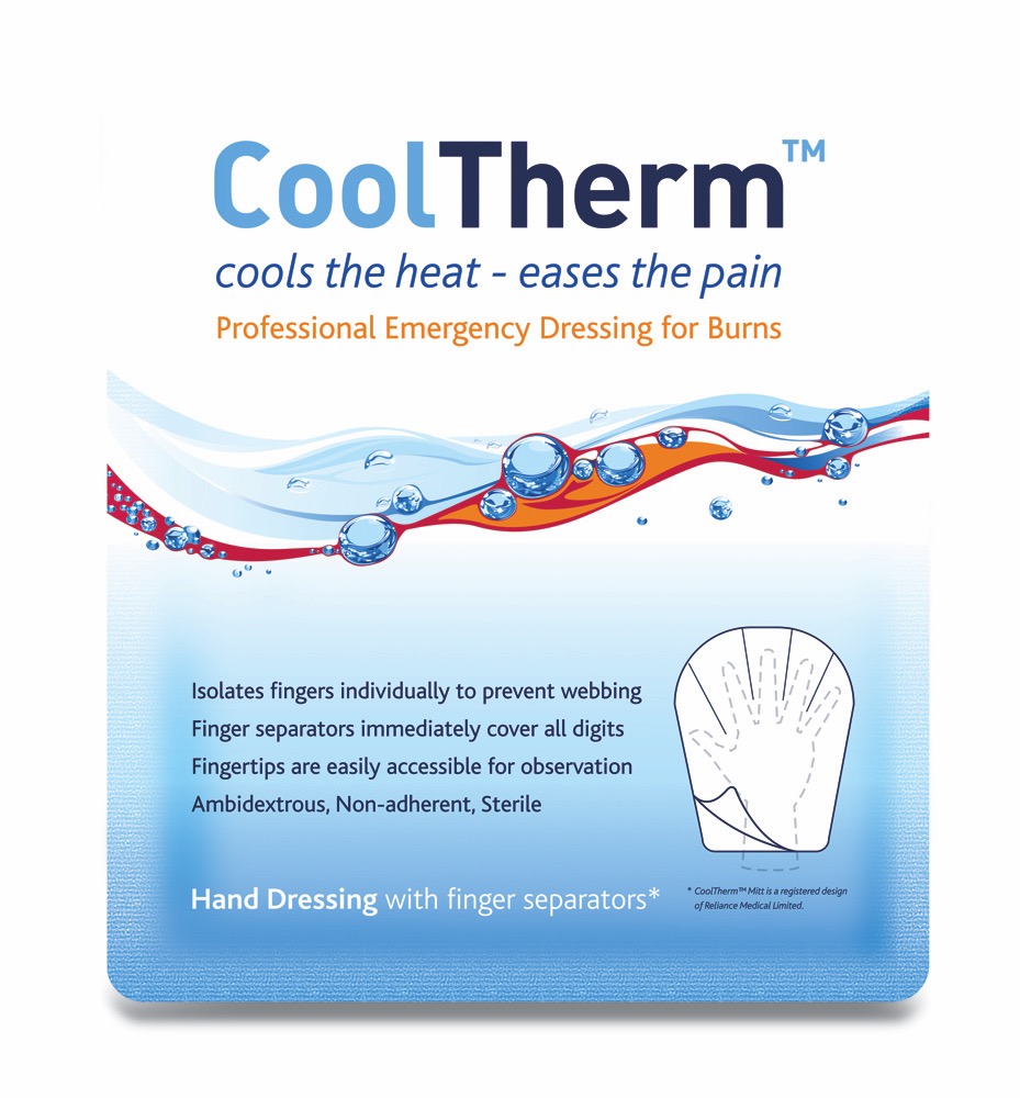 CoolTherm Hand Dressing, Sterile, One Size, 1 x  Box of 5