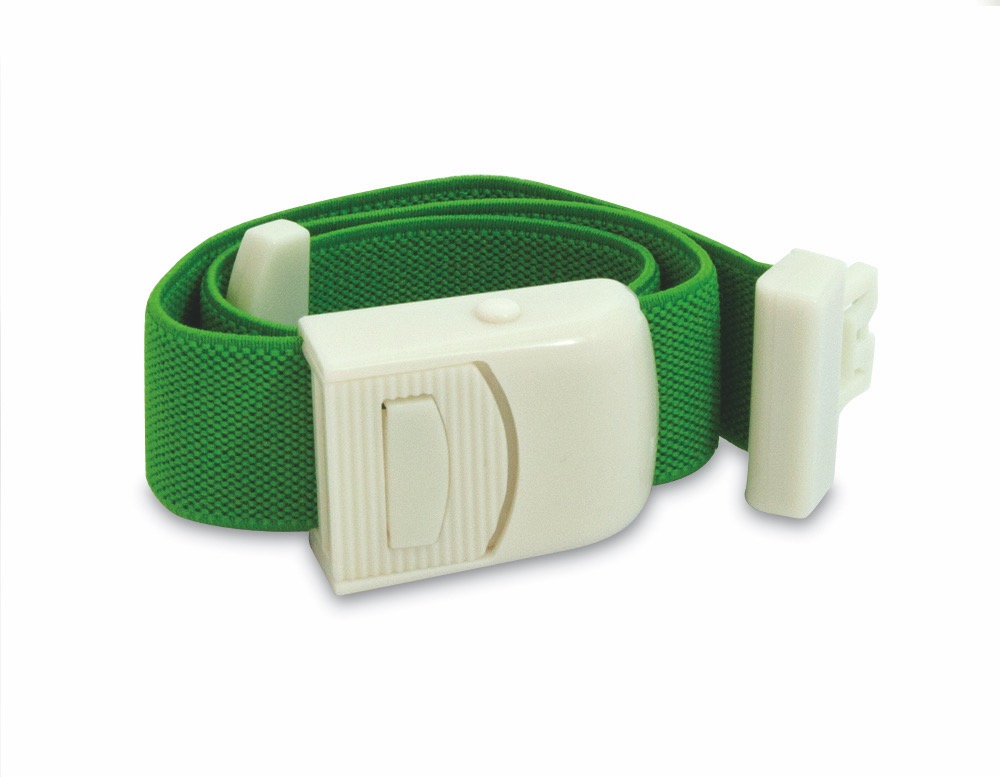 Tourniquet - Quick Release Buckle, Green, Green, 25 x  Single Unit