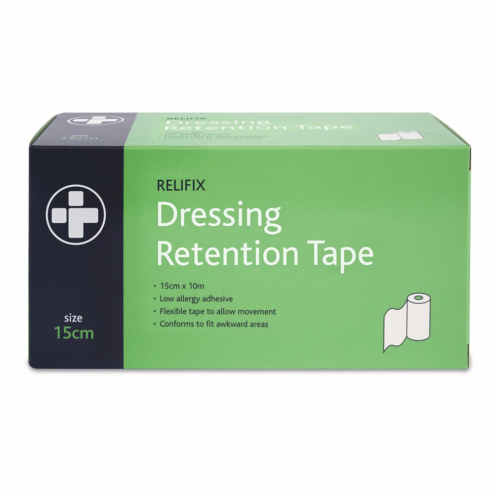 Relifix Adhesive Dressing Tape , 15cm x 10m, 5 Single Unit