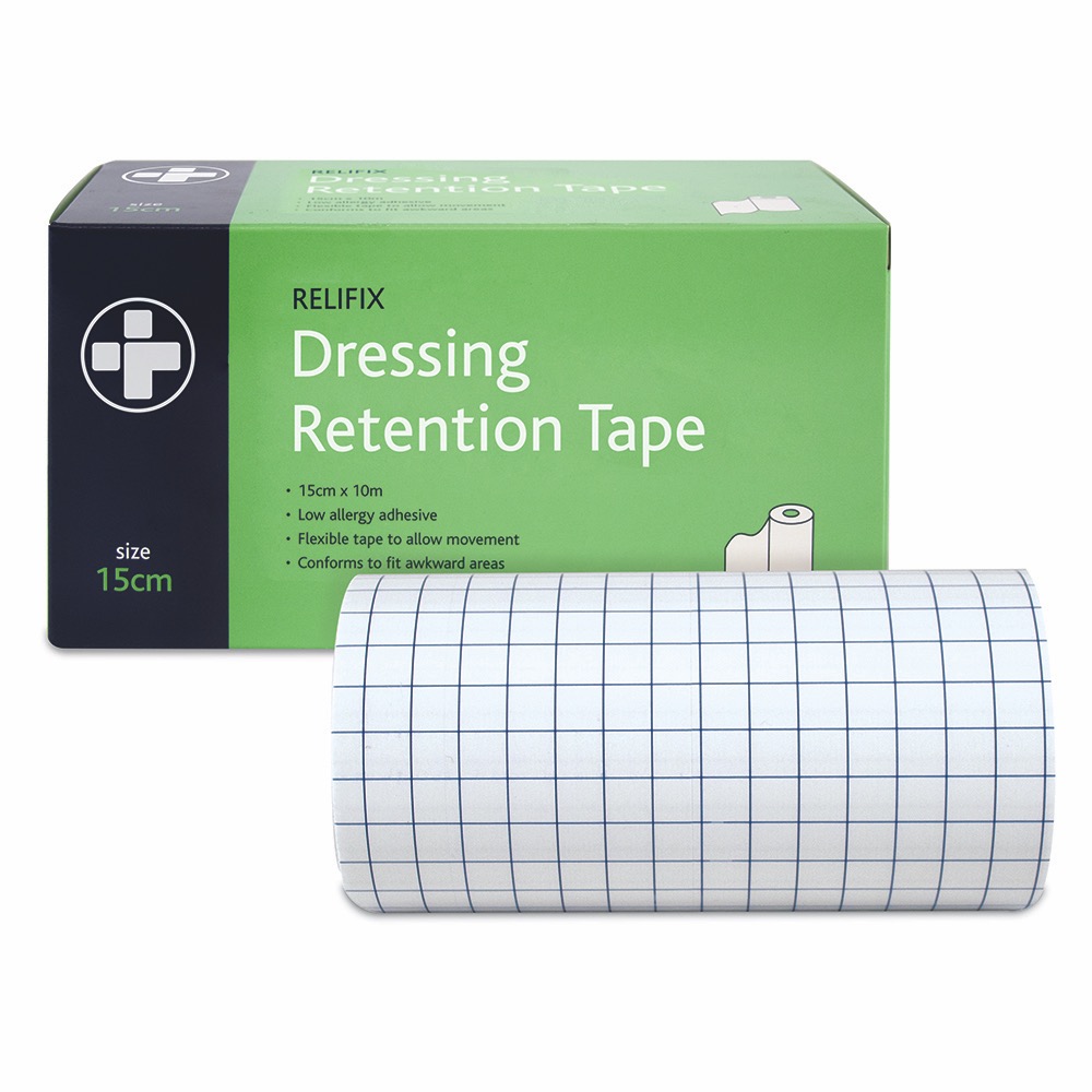 Relifix Adhesive Dressing Tape , 15cm x 10m, 5 Single Unit