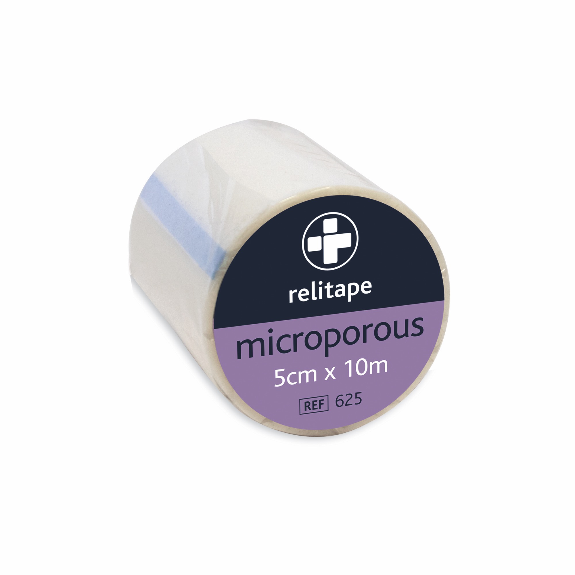 Relitape Microporous Tape , 5cm x 10m, 6 Single Unit