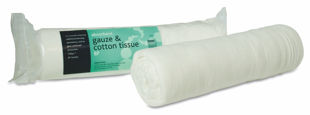 Religauze - Gauze and Cotton Tissue BP, 500g, 1 x  Single Unit