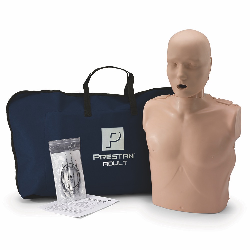 Prestan Professional Training Manikin Adult with CPR Monitor inc. 10 Lung Bags, Adult, 0, 1 x  Single