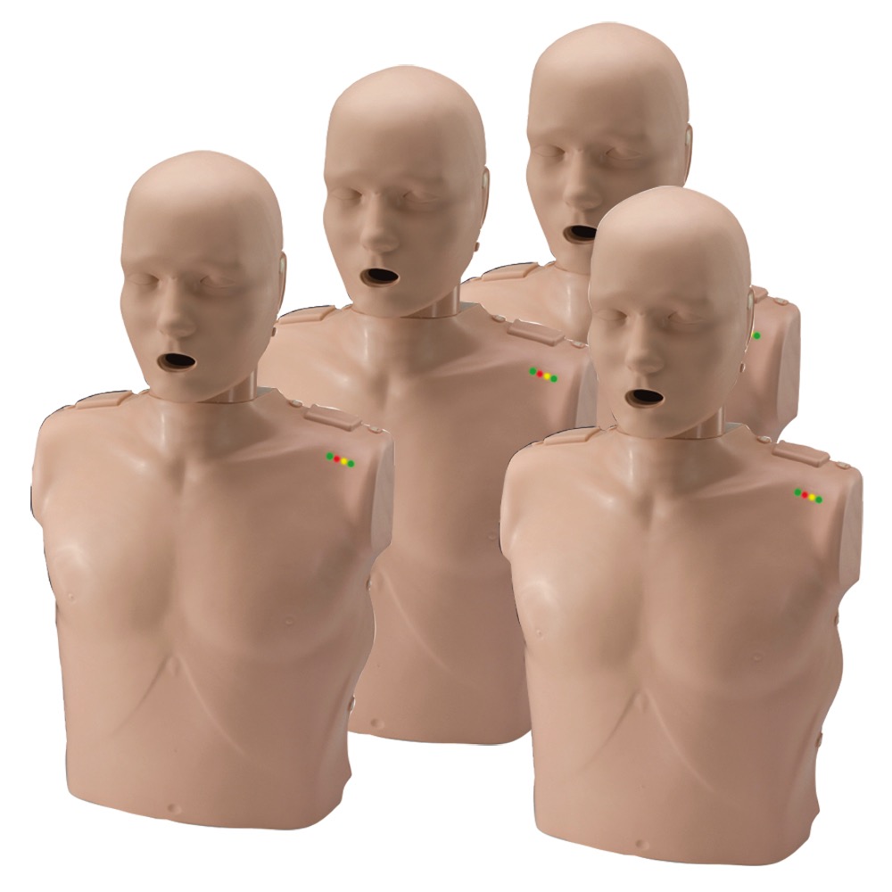 Prestan Professional Training Manikin Adult with CPR Monitor inc. 50 Lung Bags, Adult, Adult, 1 x  Pack of 4