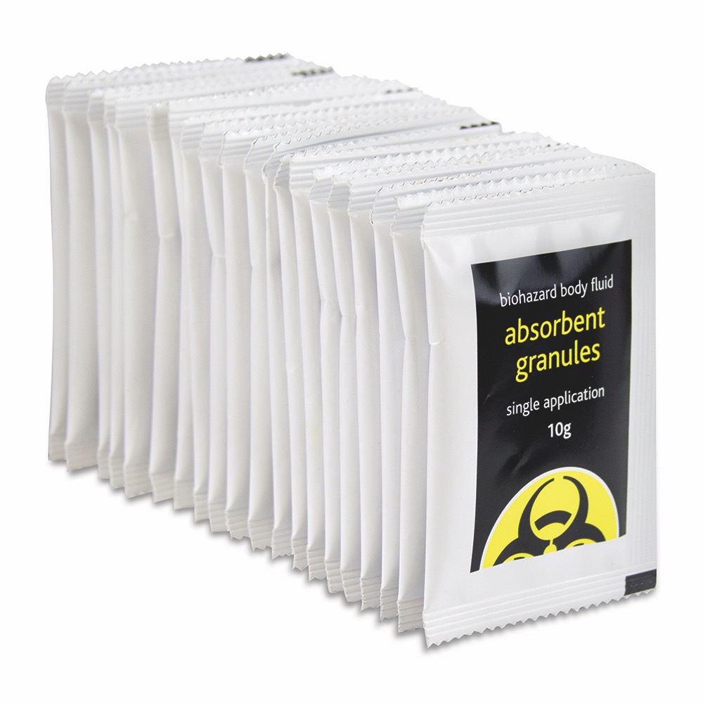 Super Absorbent Granules , Non-deodorising, 10g , 20 x  Single Unit