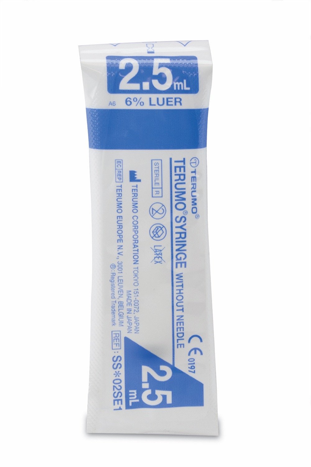 Syringe, 2.5ml, 1 x  Box of 100