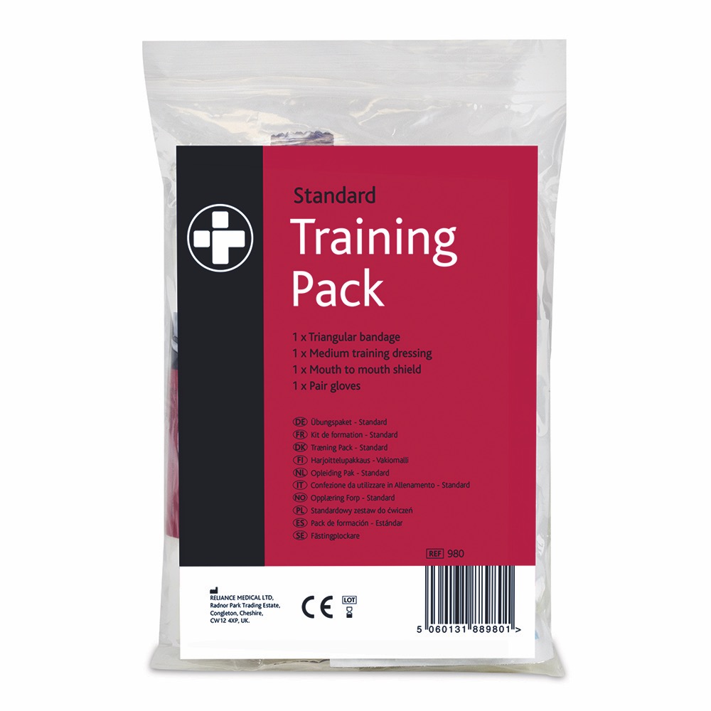 Training Pack in Grip Seal Bag