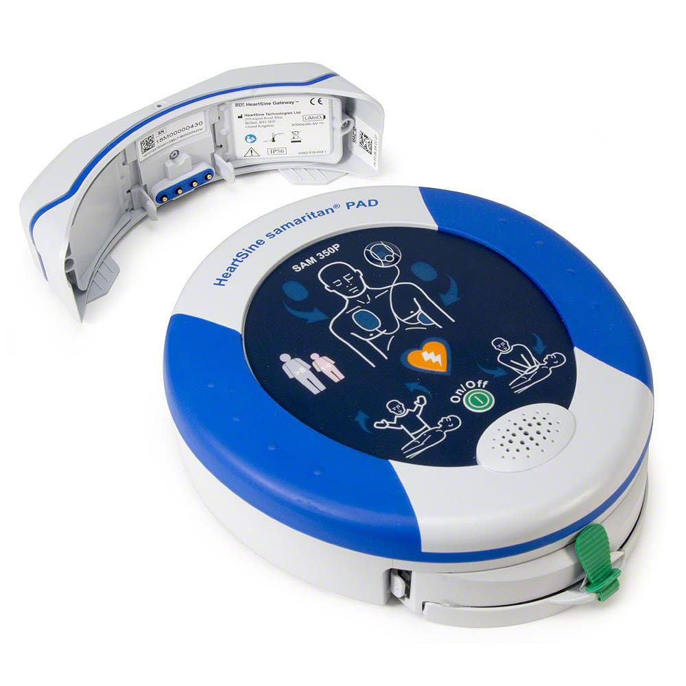 Heartsine Samaritan 500P Semi-Automatic Defibrillator With CPR Advisor and Gateway