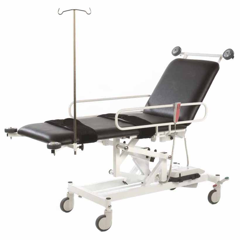 Medi Plinth 2 Section Patient Trolley