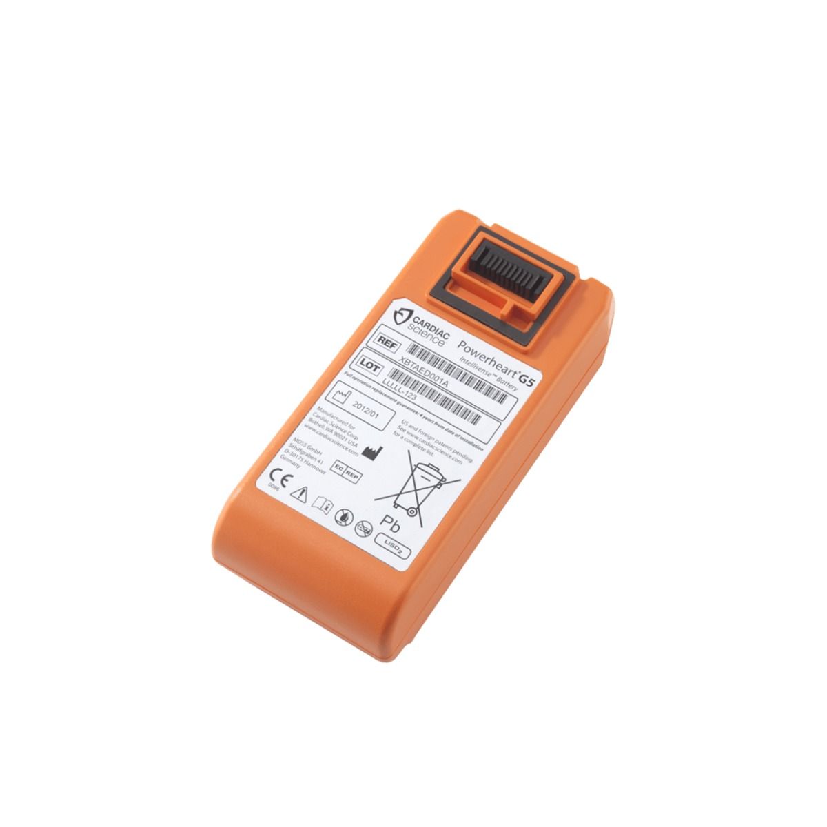 Cardiac Science Powerheart G5 Defibrillator Non Rechargeable Intellisense Lithium Battery