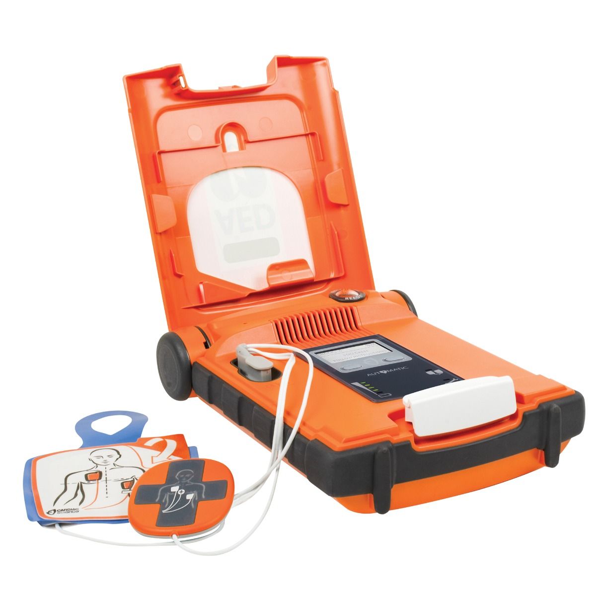 Cardiac Science Powerheart G5 Fully Automatic Defibrillator with ICPR and Adult Pads