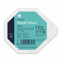 Relistat Nasal Wool, Sterile, 2g, 5 Single Unit