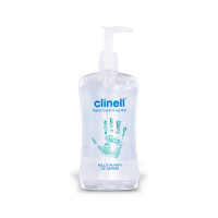 Clinell Hand Sanitising Alcohol Gel 250ml Bottle