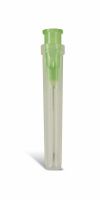 Needle, Green, 21g x 1" , 1 x  Box of 100