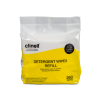 Clinell Detergent Wipes Bucket 260 Refill