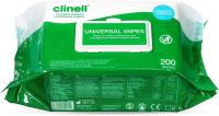 Clinell Universal Wipes (Pack 200)