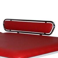 Medi Plinth Cot Sides Chromed Padded