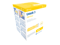 Unistik Normal 23G Single Use Safety Lancet depth 1.8mm box of 100