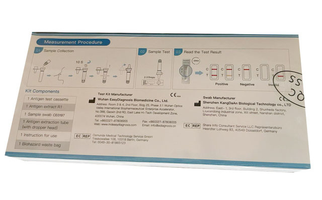 Easy Diagnosis Antigen Test - Single Test