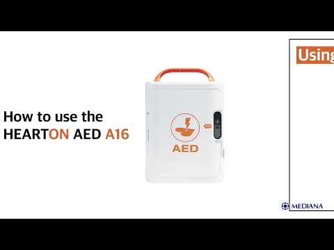 Mediana A16 HeartOn AED - Fully Automatic Defibrillator