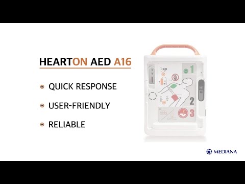 Mediana A16 HeartOn AED - Semi Automatic Defibrillator