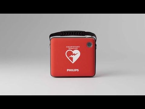 Philips HeartStart HS1 Defibrillator with Adult Pads & Slim Carry Case