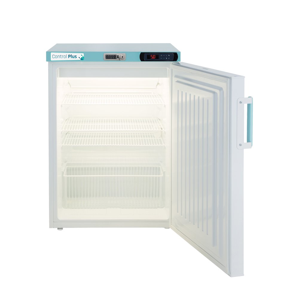 LEC PPSR158UK-DLK Under Bench 158L Pharmacy Fridge with Digital Door Lock (Solid Door)