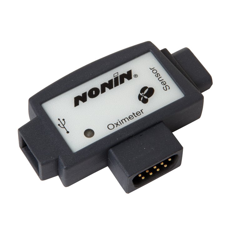 USB Adapter with 2m Cable for Nonin 2500, 8500 and 9840 Series Monitors