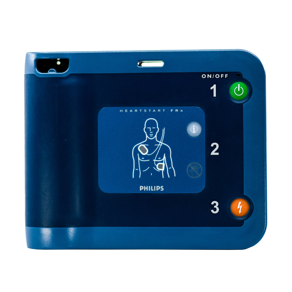 Philips HeartStart FRx Defibrillator with Standard Carry Case and Pads