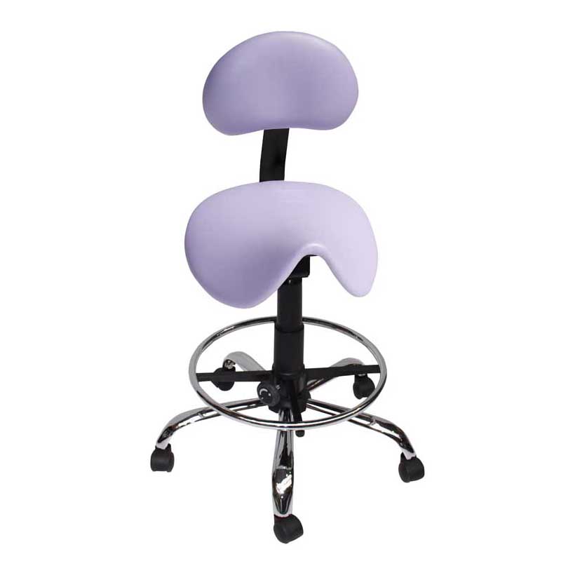 Medi Plinth Saddle Stool