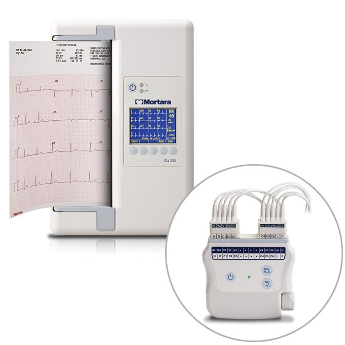 Mortara ELI230 Portable ECG, wireless patient cable module 