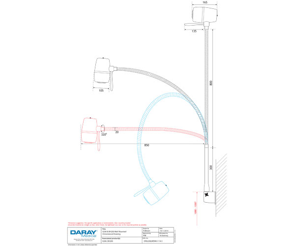 DARAY X200 LED Examination Light